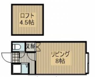 北海道江別市 レスポアール文京台105の間取り図