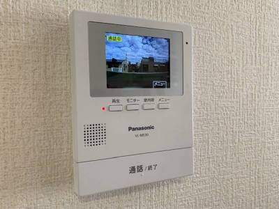 録画機能付きのモニターインターホン(^^♪