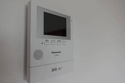 カラーモニター付きインターホン新規設置
