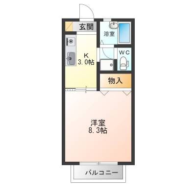 静岡県裾野市 M&M103の間取り図