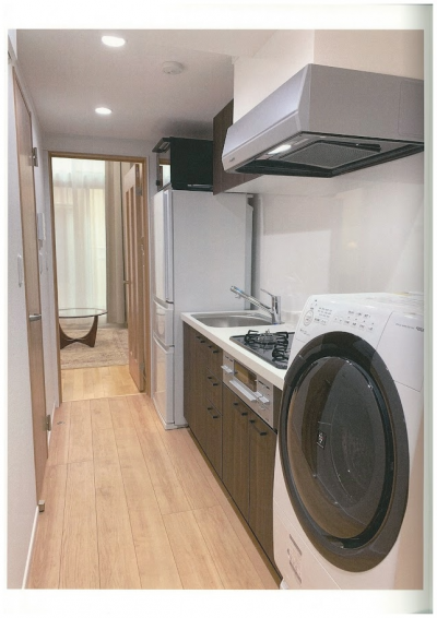 ドラム式洗濯乾燥機・3ドア大容量冷蔵庫・電子レンジ設置