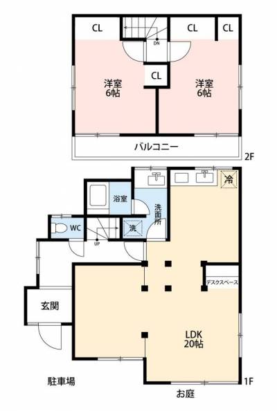 神奈川県秦野市 秦野市曽屋リノベ戸建の間取り図