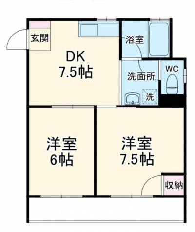 間取 和室に絨毯ひいてます