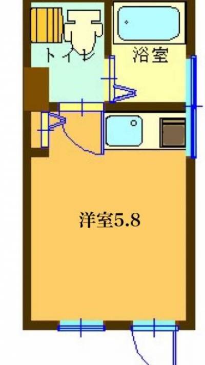 千葉県浦安市 マルグリット302の間取り図