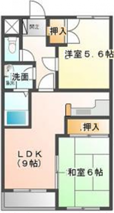朝が待ち遠しい東向きのリビングと和室