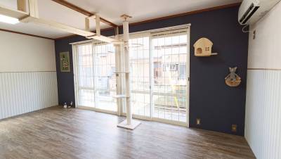 リビング別角度から。