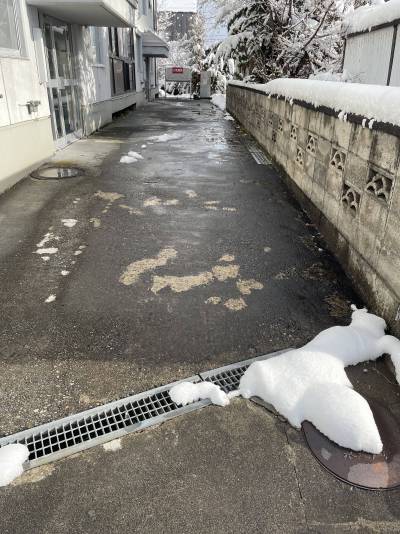 玄関前ロードヒーティング完備