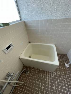 都市ガスのお風呂も広くてキレイです。