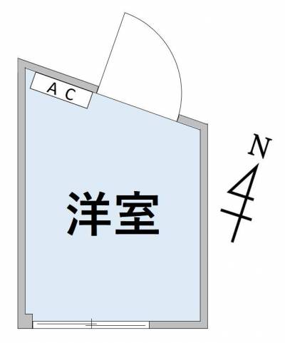 南西向き。エアコン付き。