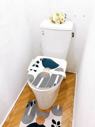 トイレは便器もウォッシュレットも新品です！