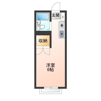 神奈川県横浜市金沢区 海風のリュエル103の間取り図