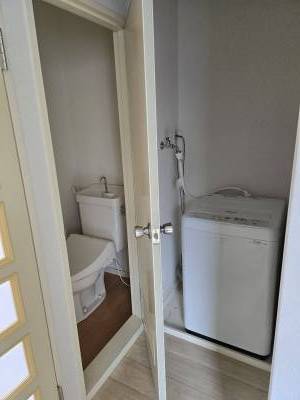 温水ウォシュレット・洗濯機