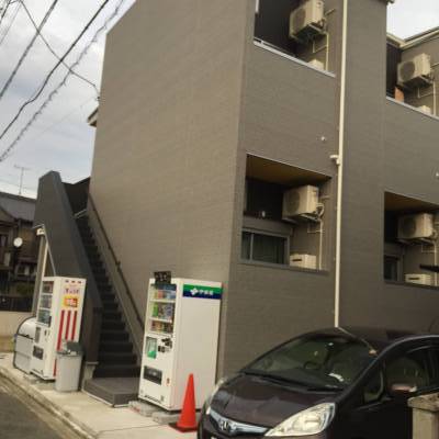 自販機も置いてます。