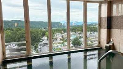 小諸グランドキャッスルホテルの眺望抜群な日帰り温泉