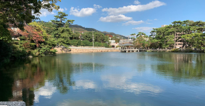 深田池公園が近隣にあります。