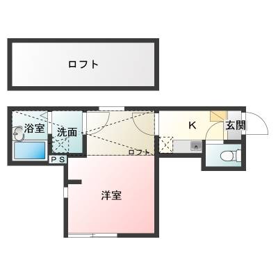神奈川県横須賀市 田浦プラムハイツ103の間取り図