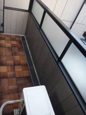 バルコニー付き