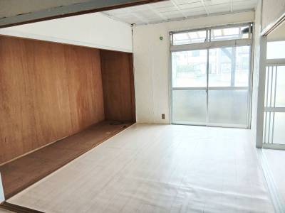 大きな収納スペース付き。メインのお部屋として使えます。