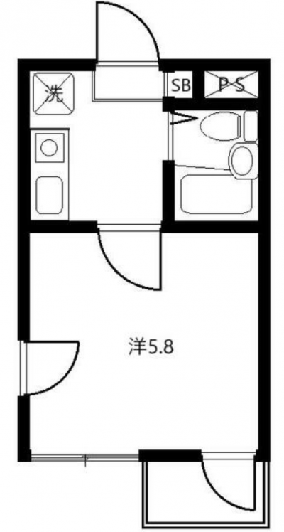 嬉しい角部屋。3面採光！