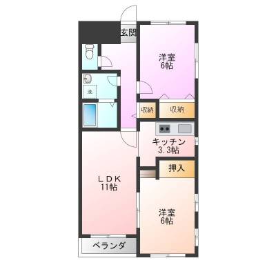 離れた個室設計♪