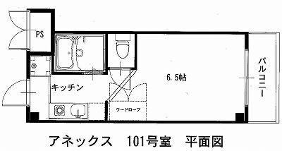 全室東向き、前も開けているので抜群の日当たり