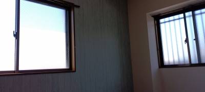 北側、西側に窓が付いてる部屋