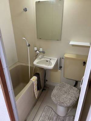 清潔感のあるユニットバスです