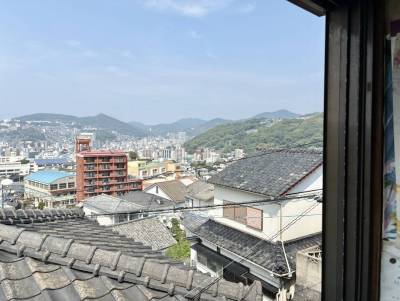 市街地方面もよく見えます