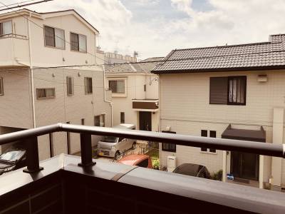 ベランダから見た景観