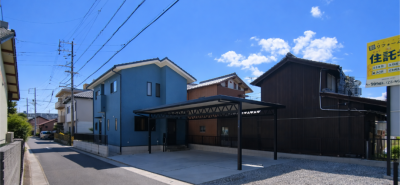 駐車場4台可!職人さんで事業される方もスペース有効活用♪