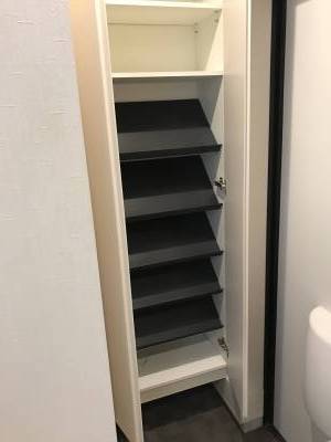 収納力あるシューズボックス