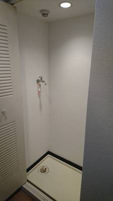 室内洗濯機置場 ワンタッチ水栓