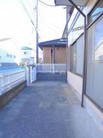 ベランダも広いです。