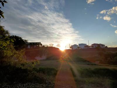 自然がいっぱい　夕日がきれいです