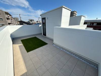 広々とした屋上テラス♪