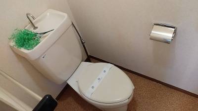 電源アース有りの清潔なトイレ◎