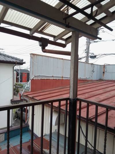 2階ベランダより