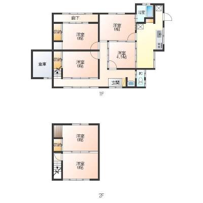 大型6DK!レトロモダン古民家！
