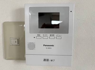 モニターホンで急な来客も安心