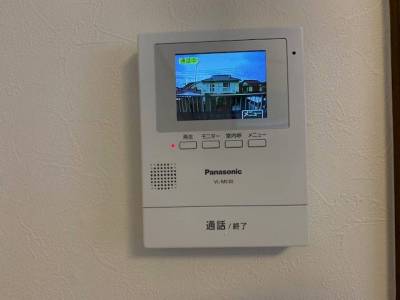安心のＴＶモニターインターフォン新設(^^♪