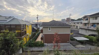 バルコニーから見た風景