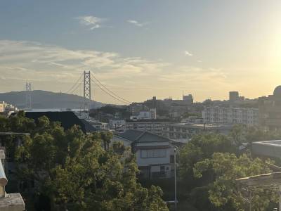 二階ベランダ風景