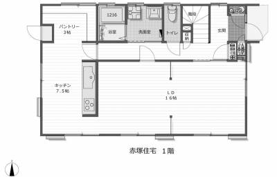 1階間取り図