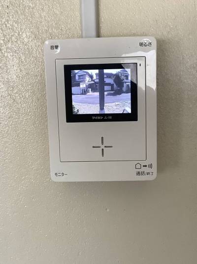 テレビモニター付インターホン