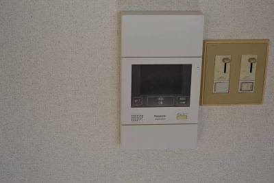 オートロックとリンクしたモニター付きインターホン