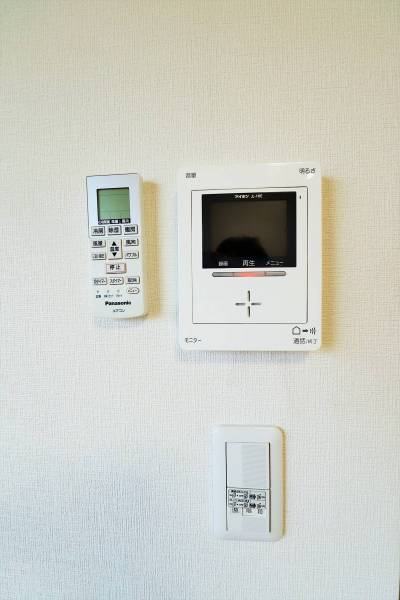 TVドアホンで安心♪もちろんエアコンもあります♪