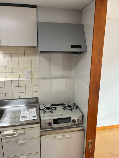 レンジフードを新品へ