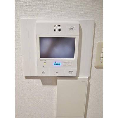 画像付きインターフォンで、セキュリティも安心です。