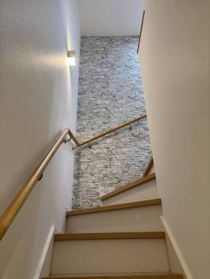 階段もおしゃれ