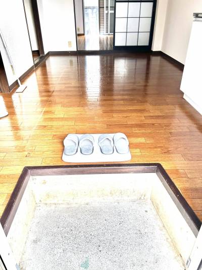 綺麗な玄関！